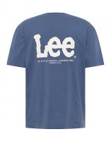 T-shirt LEE LOGO L68 Blå