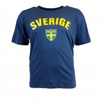 Supporter t-shirt Sverige Navy