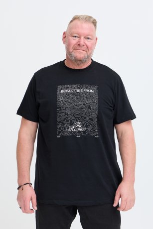T-shirt LEYTON Black beauty