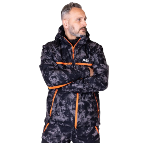 Jaktjacka Herr Camouflage P4H, Hunters Elite Jacket, Black Camo