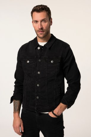 Jeansjacka stretch JP1880 Svart