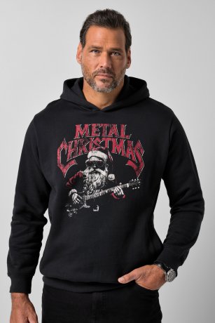 Julhuvtröja Metal Christmas JP1880 Svart