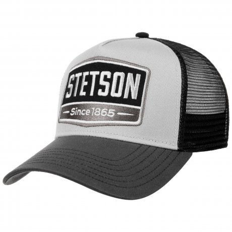 Trucker Cap STETSON Gasoline Grå/svart