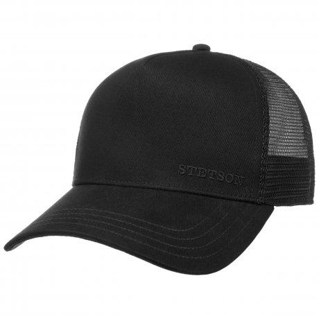 Trucker Cap STETSON Cotton Svart