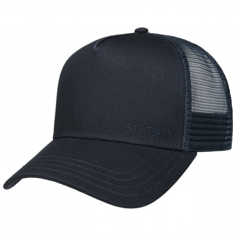 Trucker Cap STETSON Cotton Navy