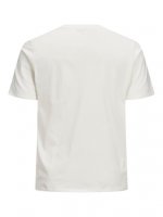 T-shirt JJELOGO 502 Vit