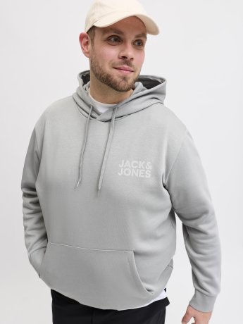 Huvtröja CORP LOGO Ultimate Grey Small Print