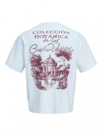 T-shirt ATOCHA SKETCH BACK Ice Water