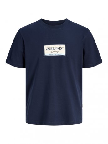 T-shirt FREDERIKSBERG GRAPHIC BOX Sky Captain