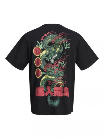 T-shirt JAPAN BACKPRINT Svart