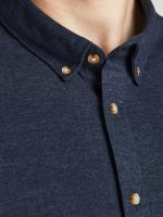 Långärmad skjorta PIQUE Navy blazer