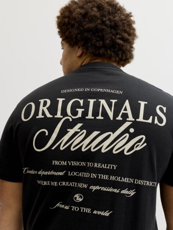 T-shirt NORREBRO TYPO Svart