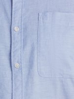 Långärmad skjorta OXFORD Cashmere blue