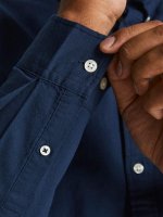 Långärmad skjorta OXFORD Navy blazer