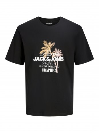 T-shirt GRADIENT PRINT Svart