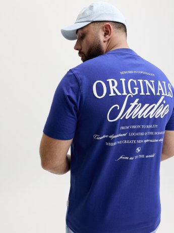 T-shirt NORREBRO TYPO Bluing