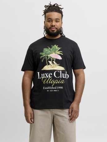 T-shirt PHOTO CUT-OUT Svart