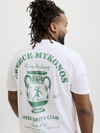 T-shirt VACATION Mykonos Bright White