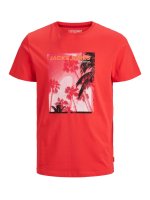 T-shirt JCOPALM Röd