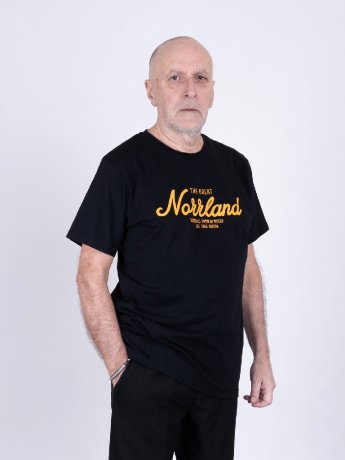 T-shirt Great Norrland Svart/Orange