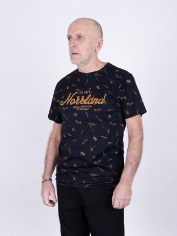T-shirt Great Norrland Racing Svart
