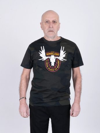 T-shirt Great Norrland Wander Camouflage