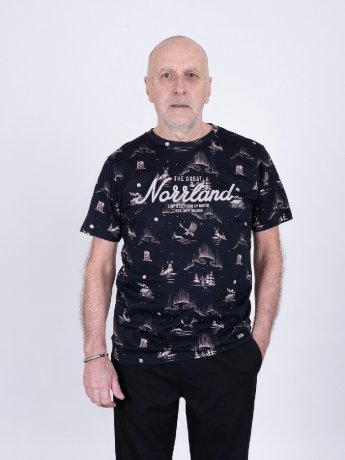 T-shirt Great Norrland Vinternatt Grå