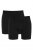 Svart boxerkalsong med längre ben 2-pack 646