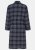 Morgonrock flanell 187 Marin/rutig