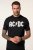 T-shirt AC/DC 411 JP1880 Svart