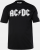 T-shirt AC/DC 411 JP1880 Svart