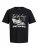 T-shirt TRACK SKULL Svart