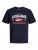 T-shirt LOGO 2 COL AW26 Navy Blazer