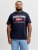 T-shirt LOGO 2 COL AW26 Navy Blazer