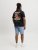 T-shirt RIVIERA VINTAGE Svart