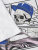 T-shirt TRACK SKULL Bright White