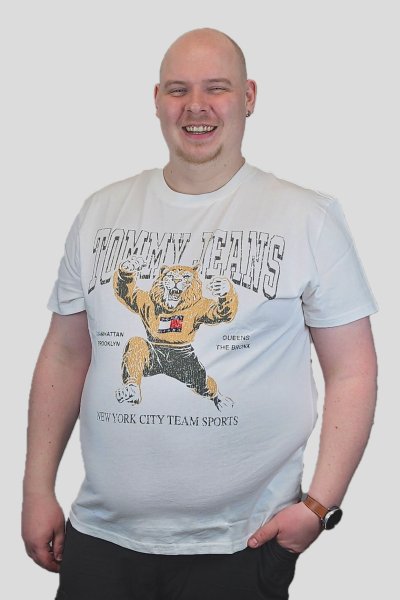 T-shirt TOMMY 0818 Ecru