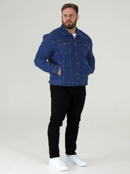 Jeansjacka Trucker Blå