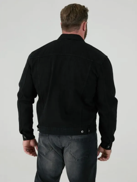 Jeansjacka Trucker Svart