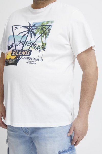 T-shirt BLEND 6918 Snow White