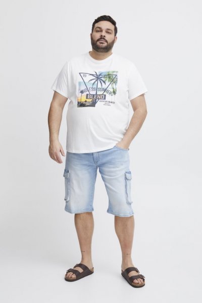 T-shirt BLEND 6918 Snow White