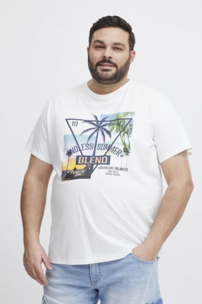 T-shirt BLEND 6918 Snow White