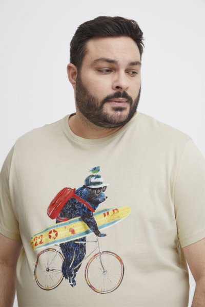 T-shirt BLEND 6921 Oyster Gray