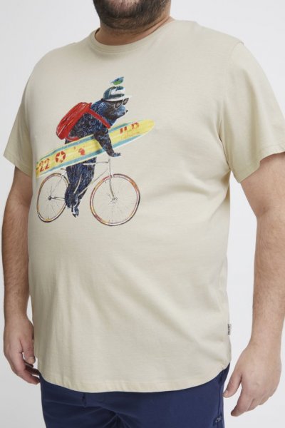 T-shirt BLEND 6921 Oyster Gray