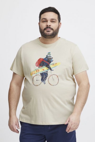 T-shirt BLEND 6921 Oyster Gray