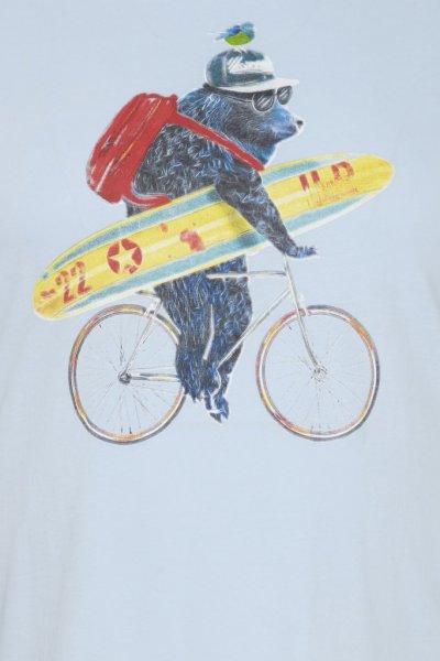 T-shirt BLEND 6921 Cashmere Blue