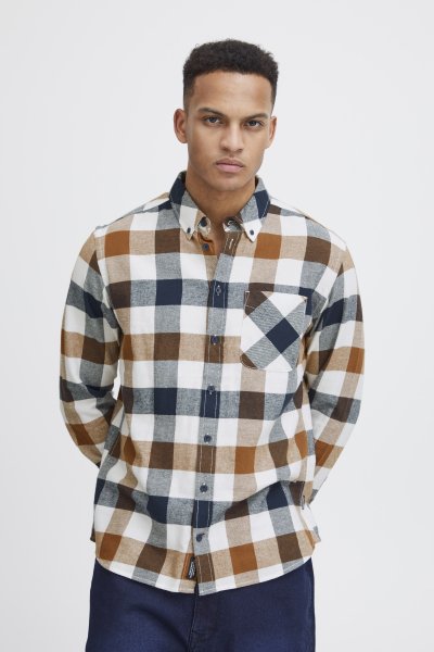 Flanellskjorta BLEND 7810 Dress Blues