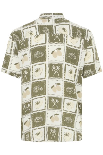 Viskosskjorta BLEND 1160 Dusty Olive