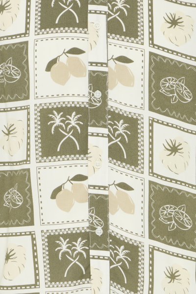 Viskosskjorta BLEND 1160 Dusty Olive