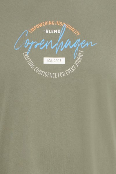 T-shirt BLEND 1166 Dusty Olive